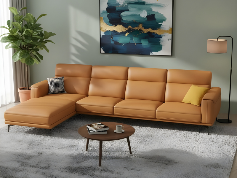 How to Place the L-Shape Sofa in the Living Room?