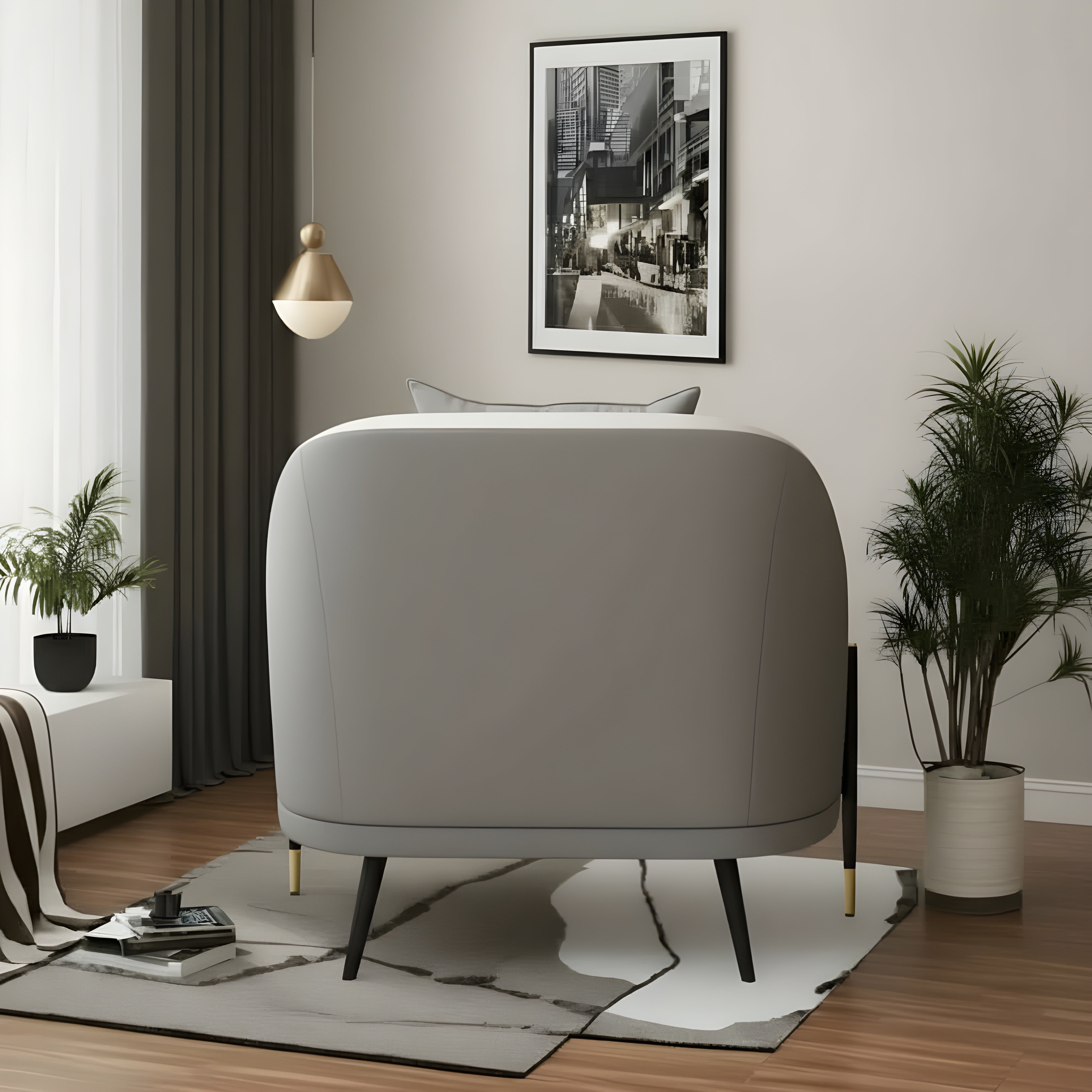 Celestia Curve Accent Lounge Chair