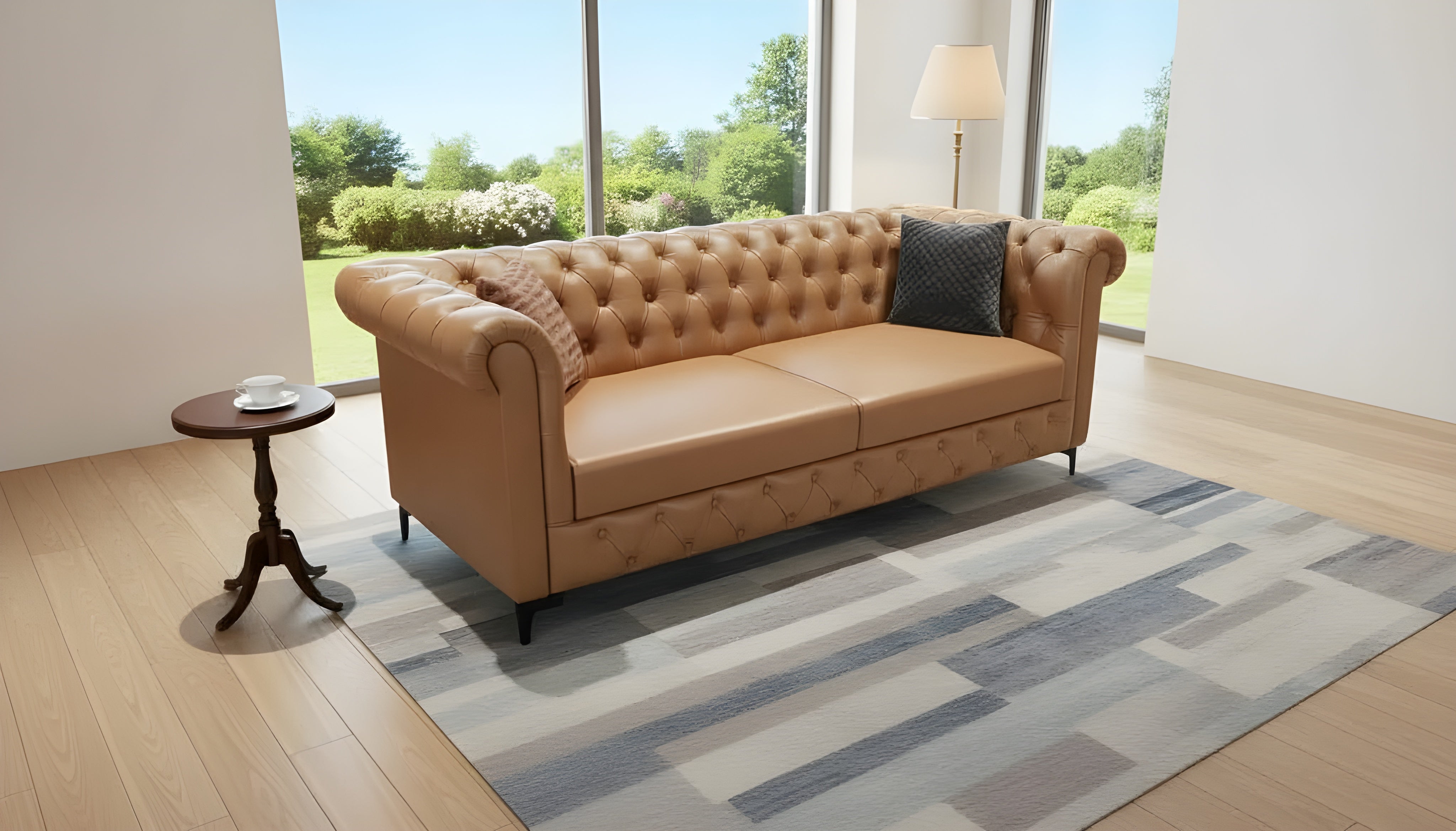 Regent Crest Chesterfield Sofa