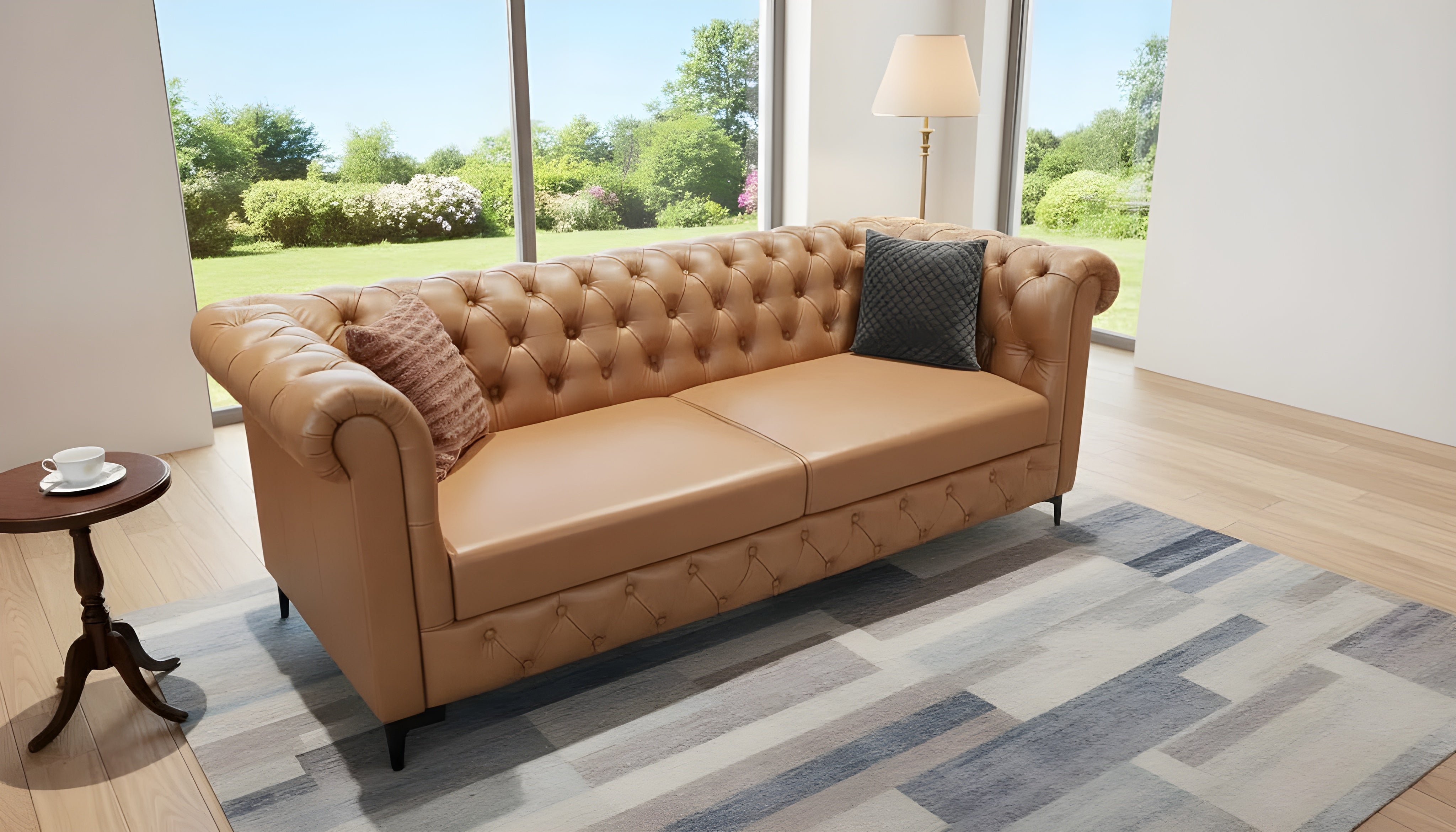 Regent Crest Chesterfield Sofa