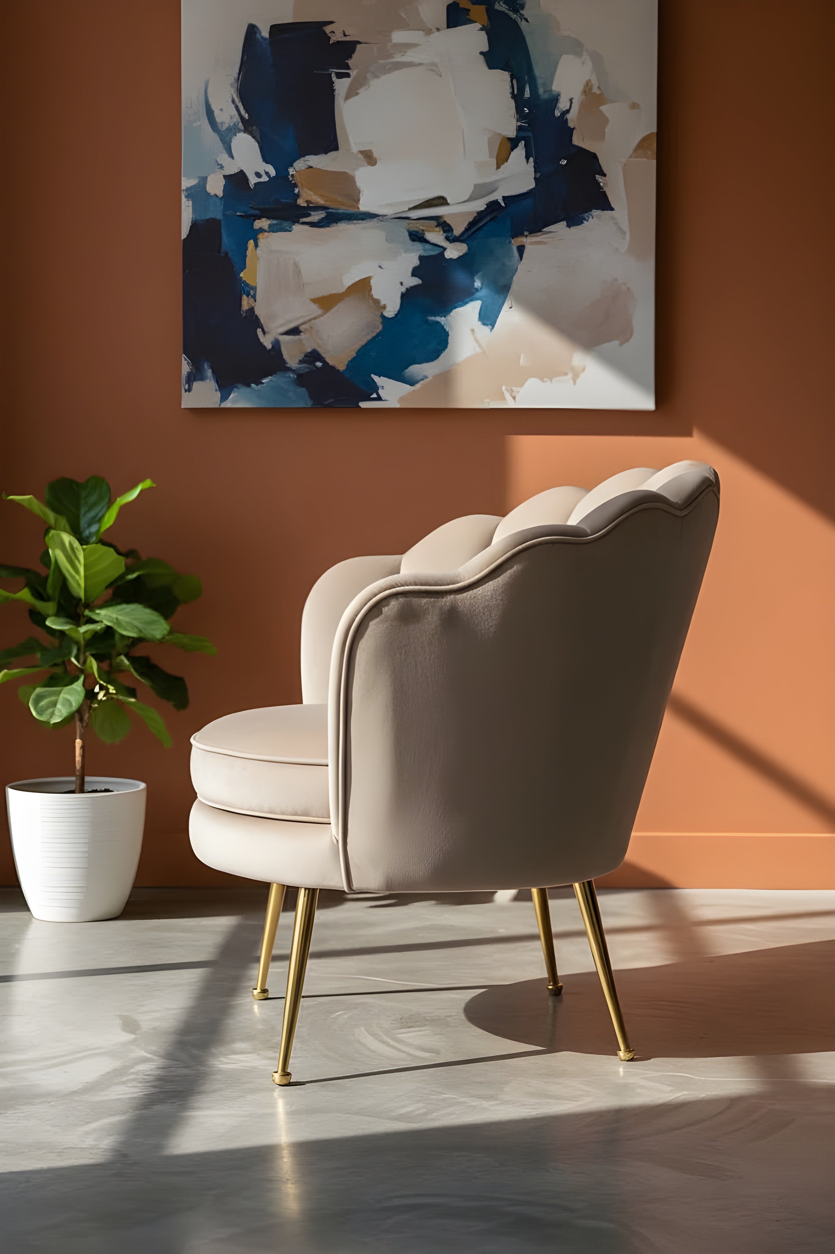 Seraphina Sculpt Accent Chair