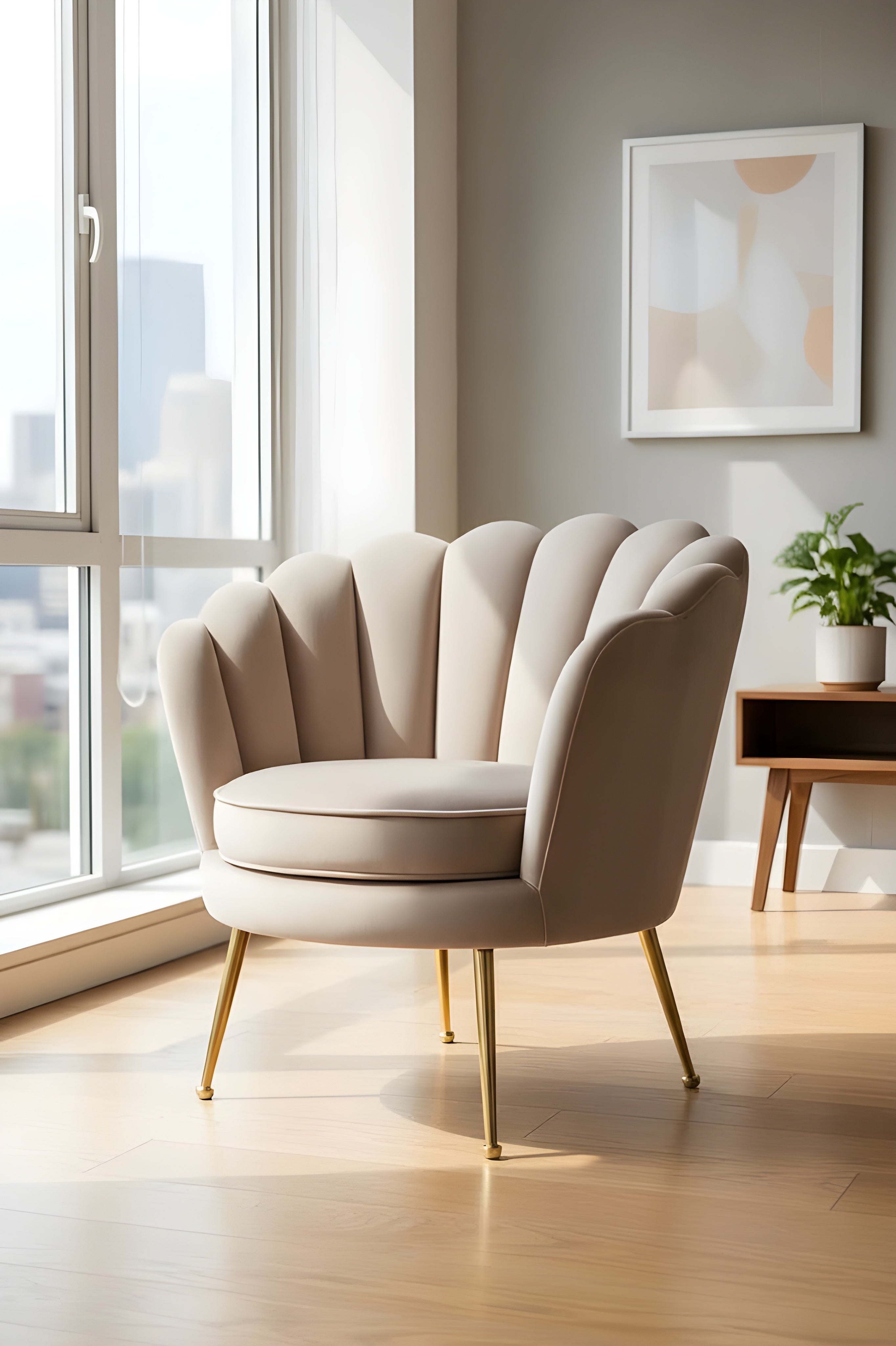 Seraphina Sculpt Accent Chair