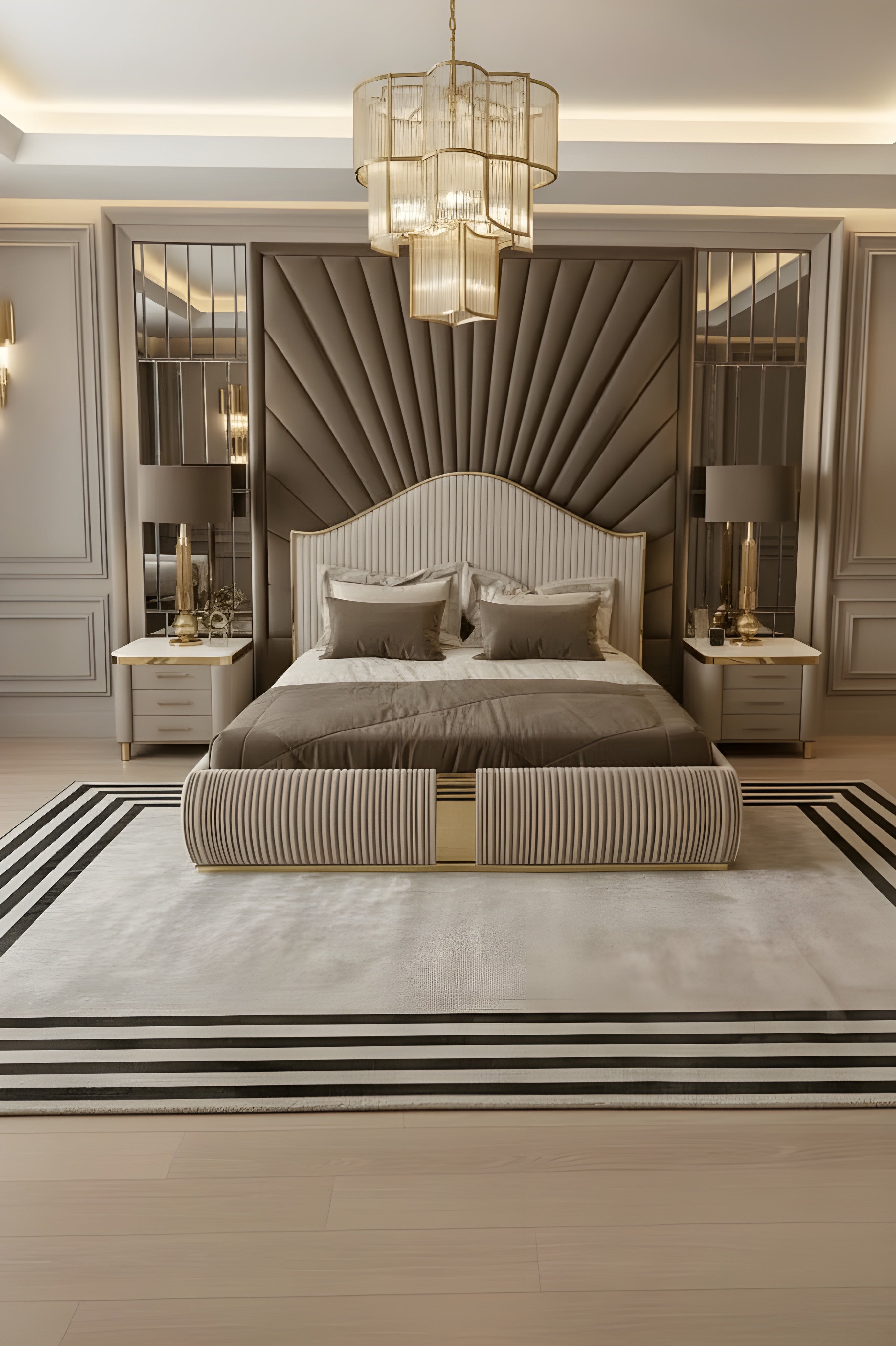 Valerian Crest Signature Bed
