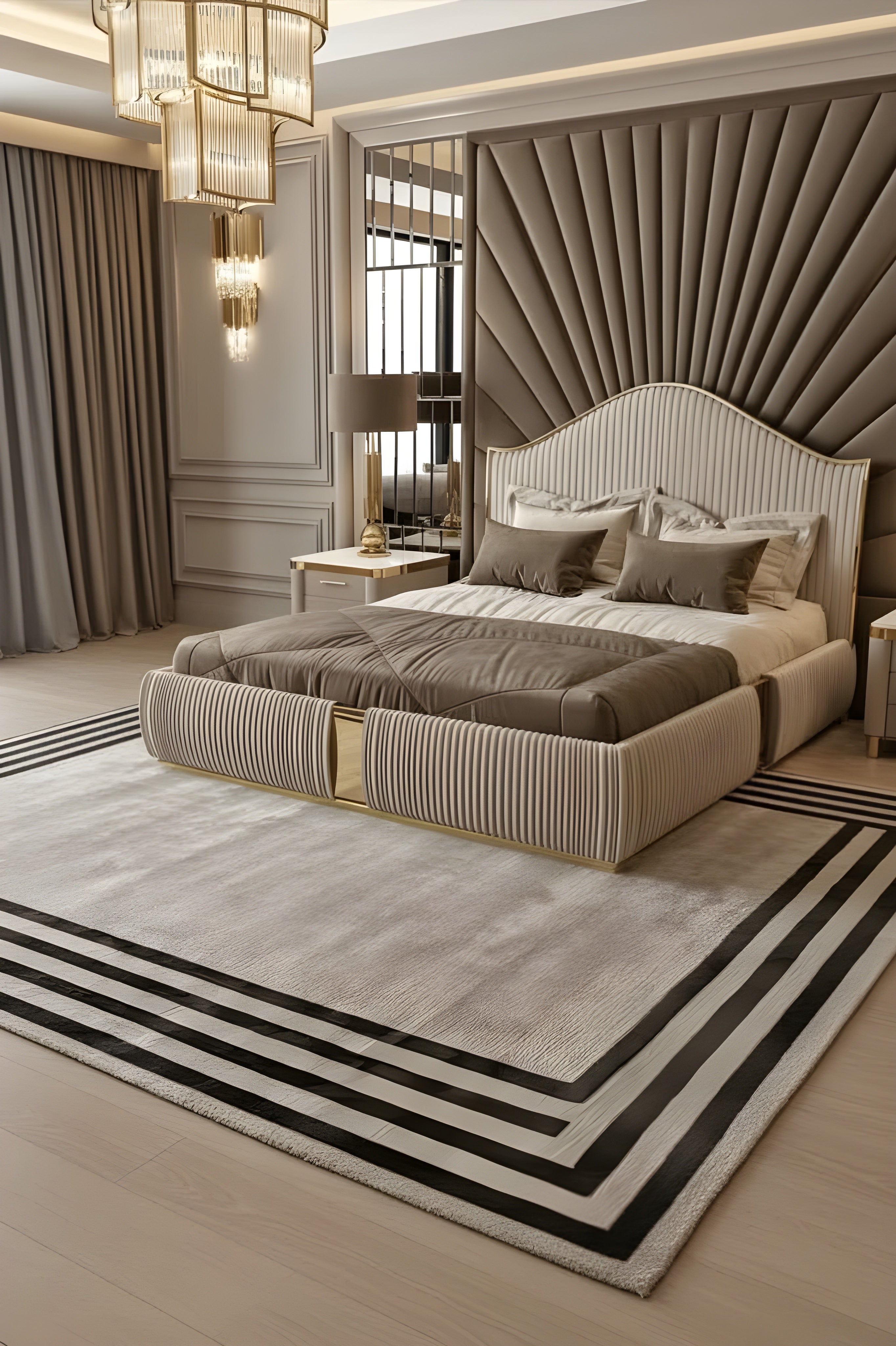 Valerian Crest Signature Bed