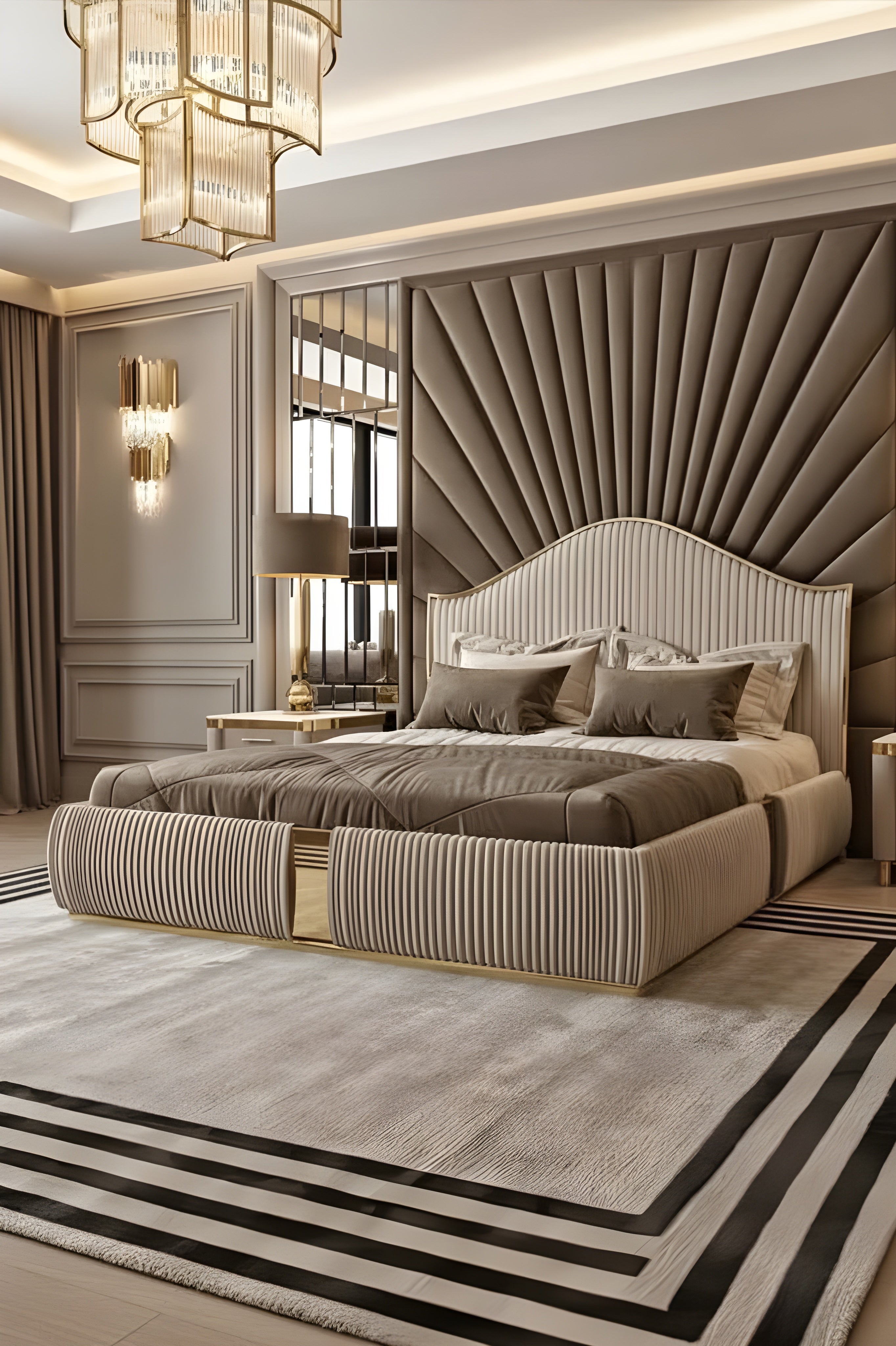 Valerian Crest Signature Bed