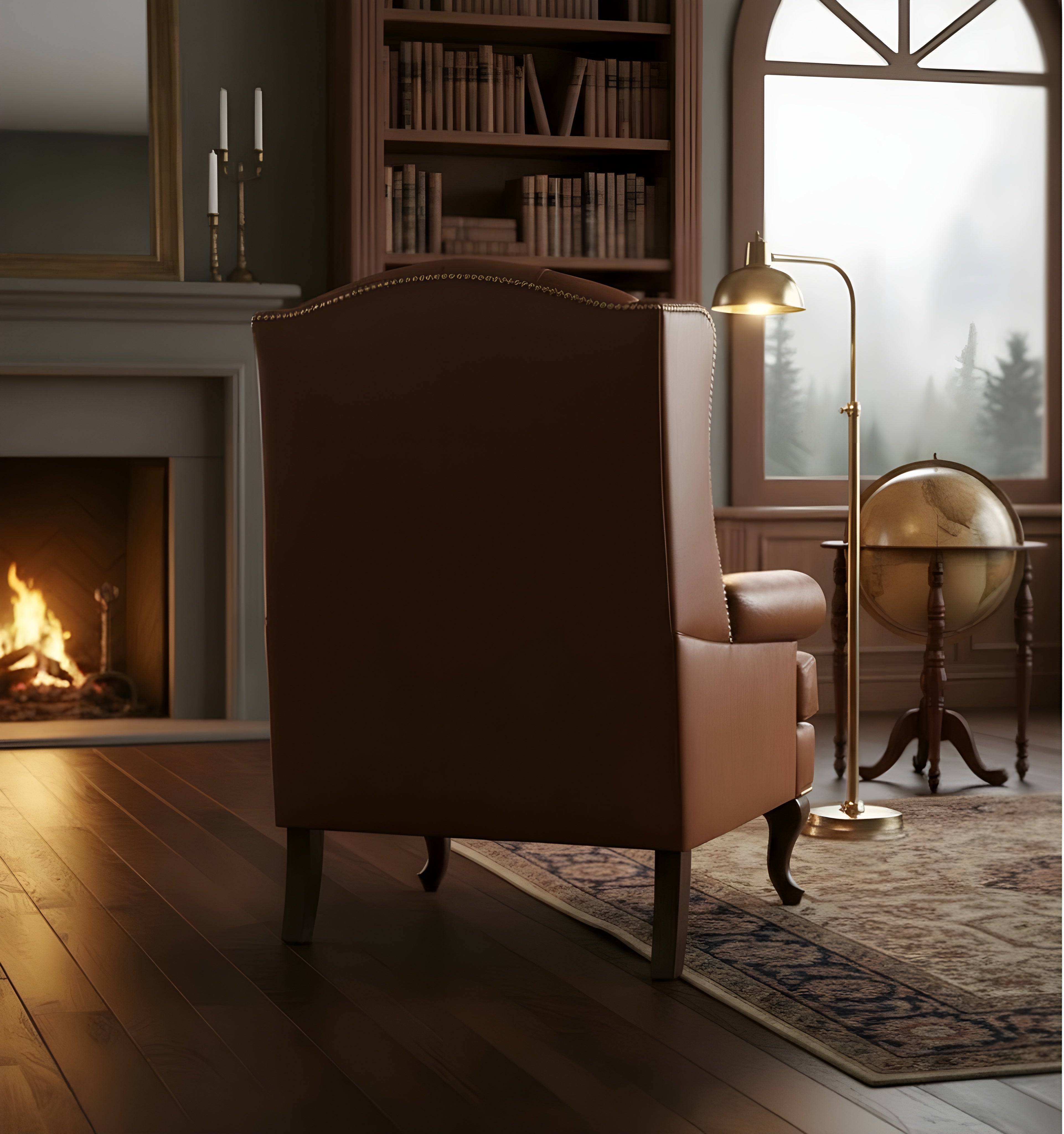 Imperial Haven Wingback Lounge Chair