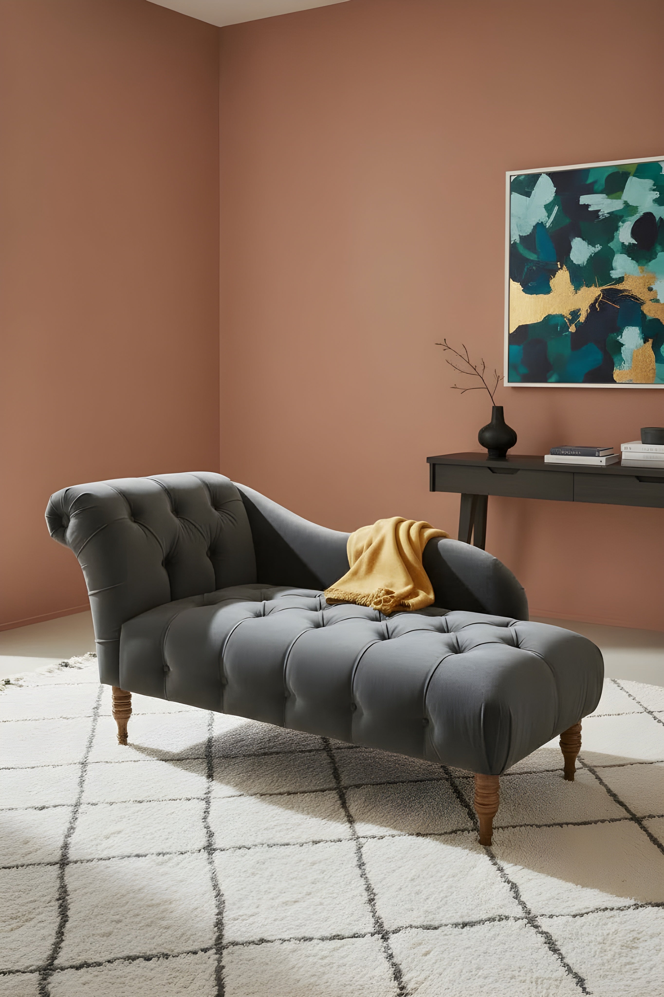 Aurelian Tufted Chaise
