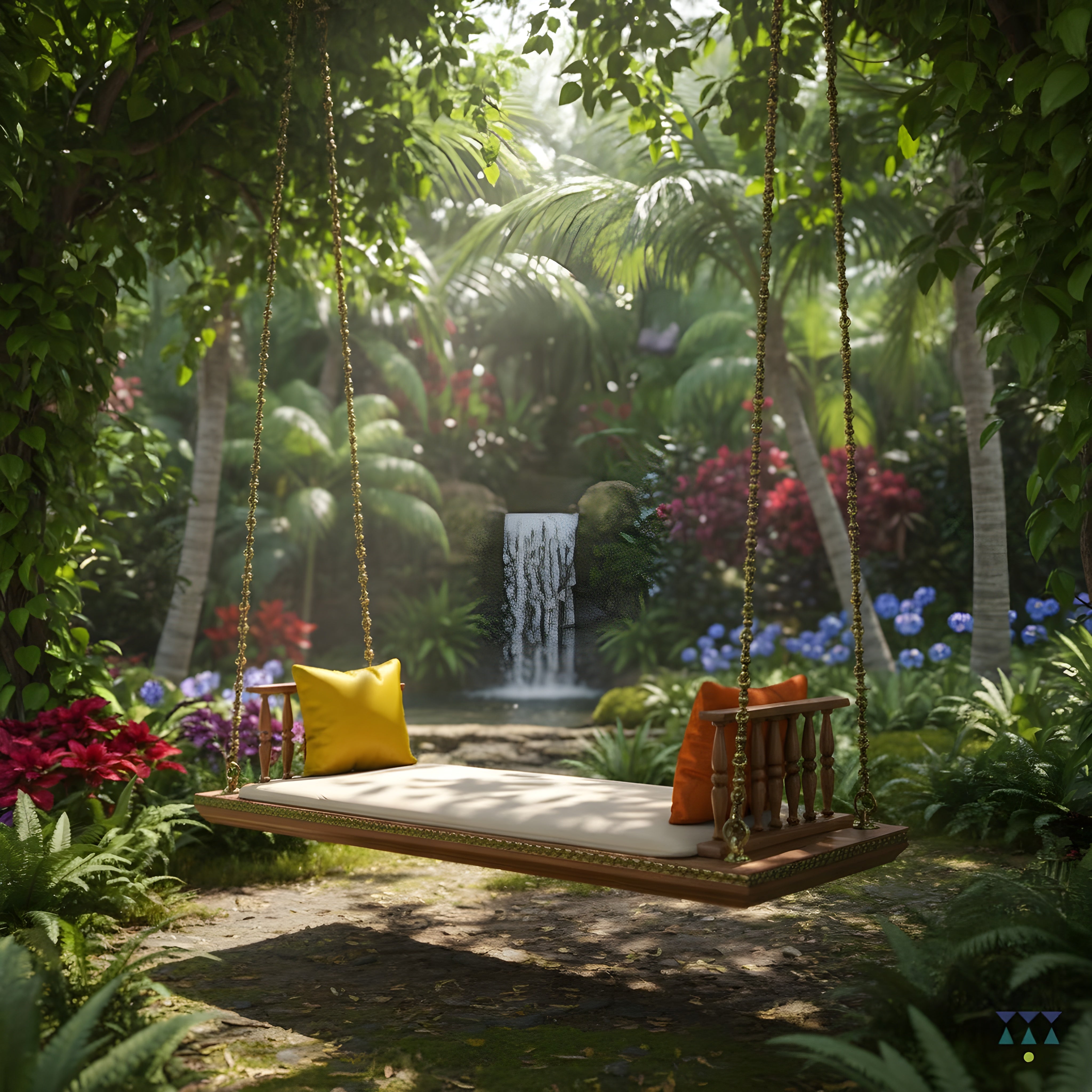 Serenity Canopy Garden Swing