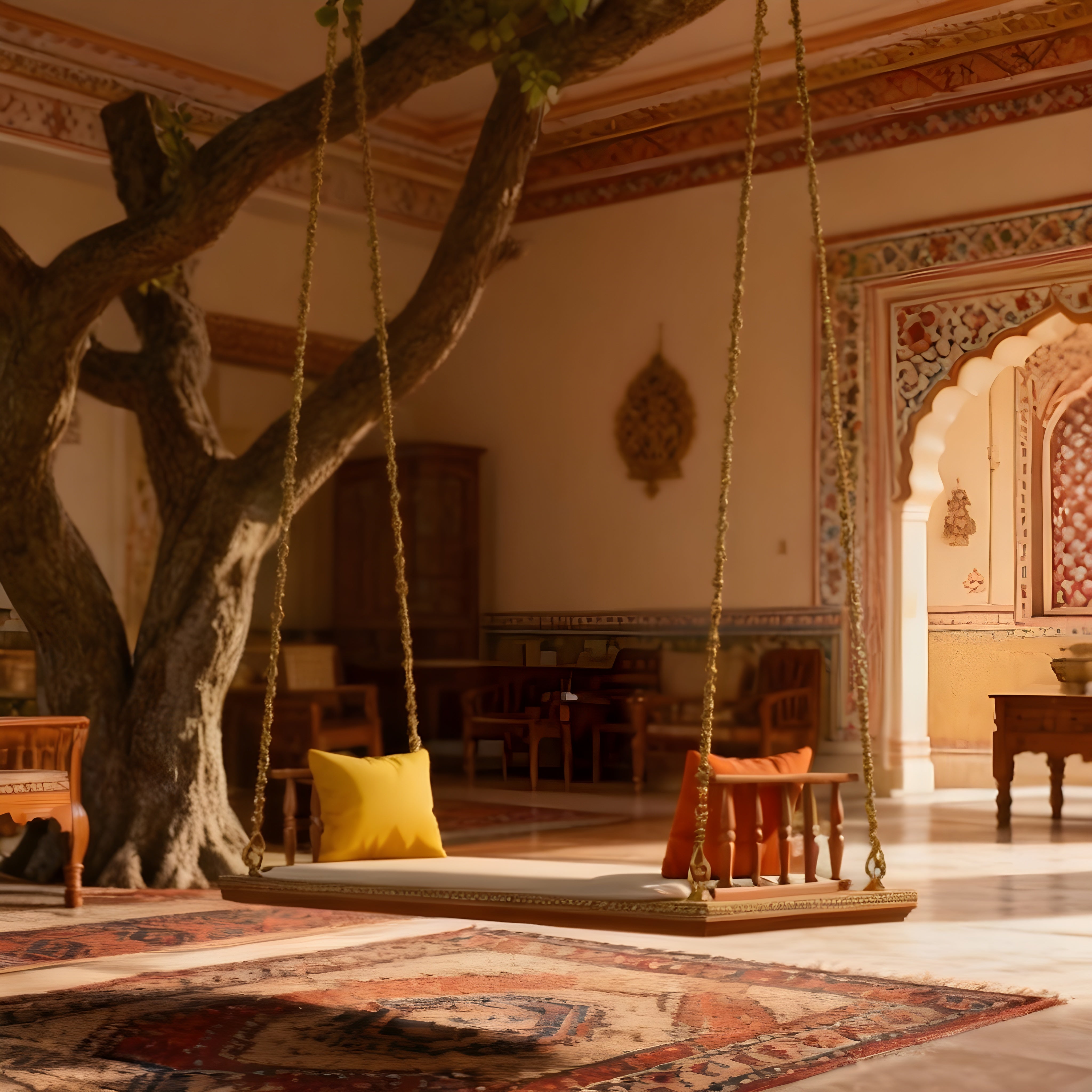 Serenity Canopy Garden Swing