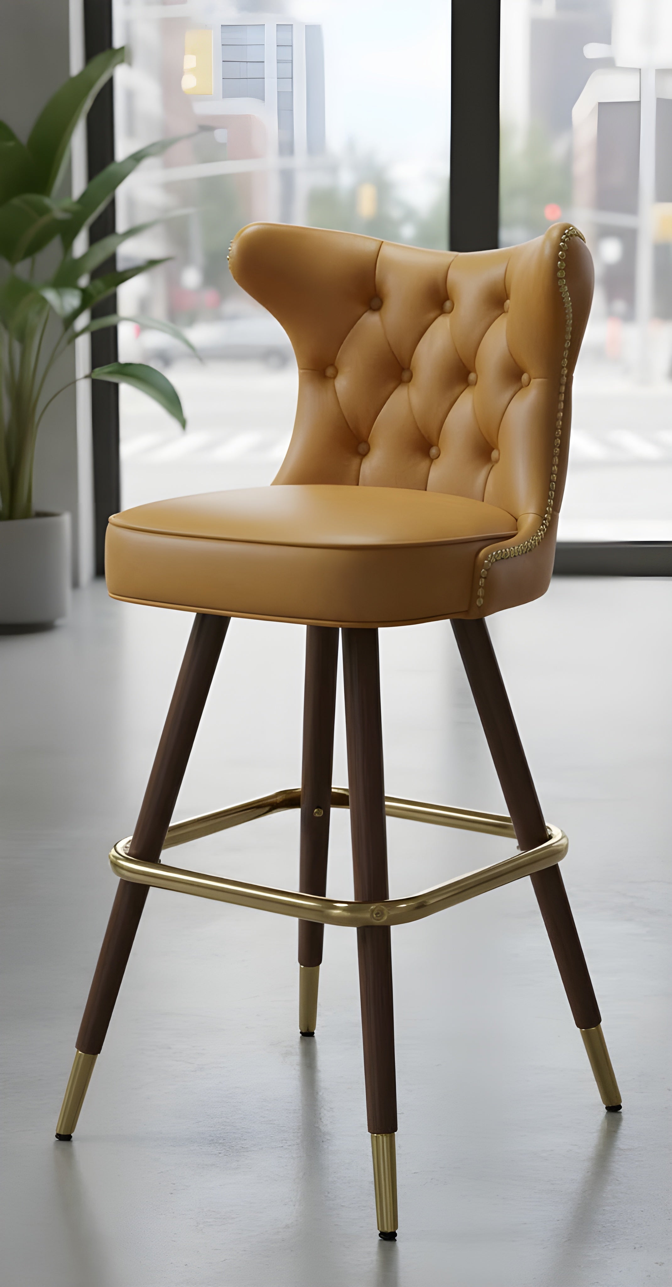 Regency Tuft Bar Stool