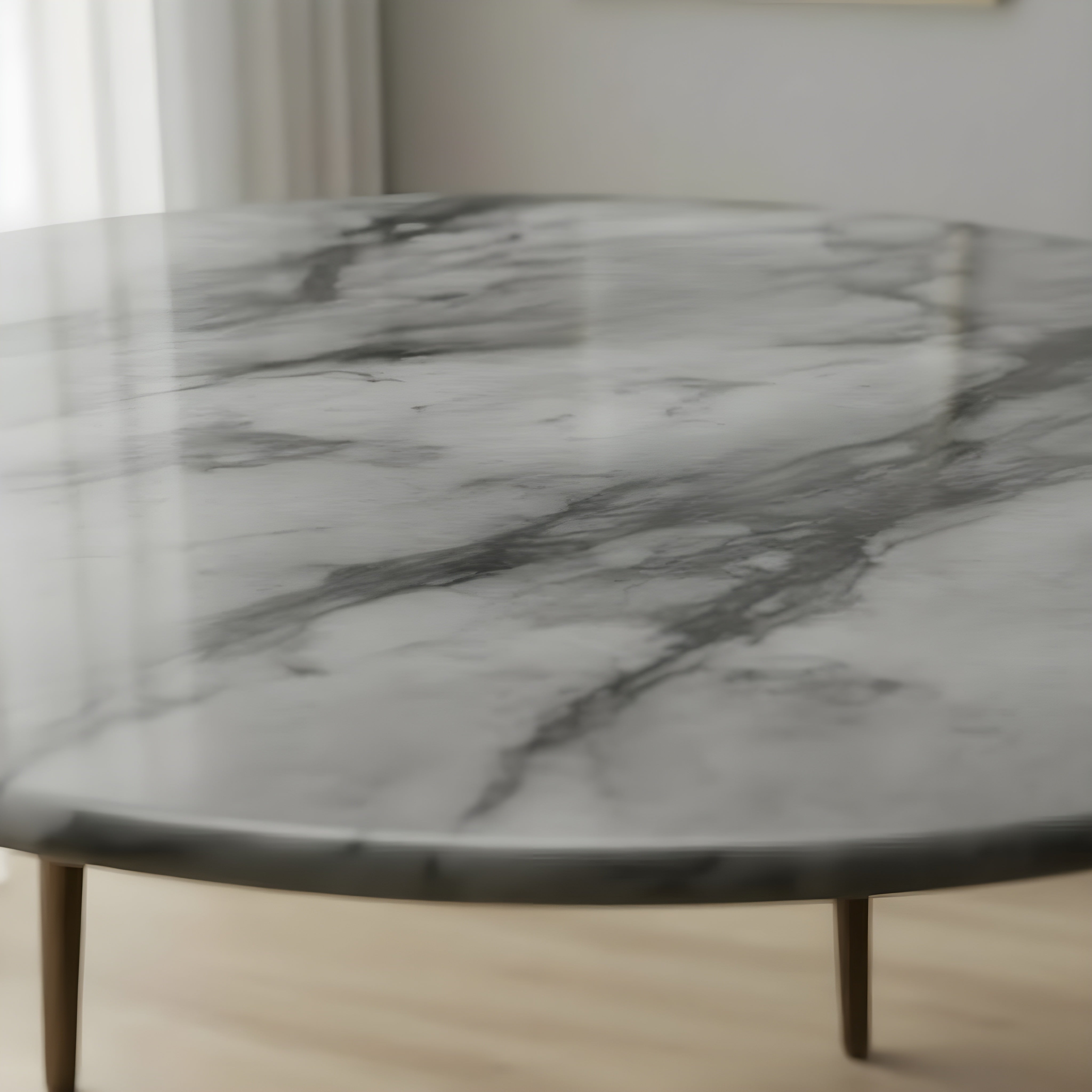 Marble Master Luna Round Marble Dining Table