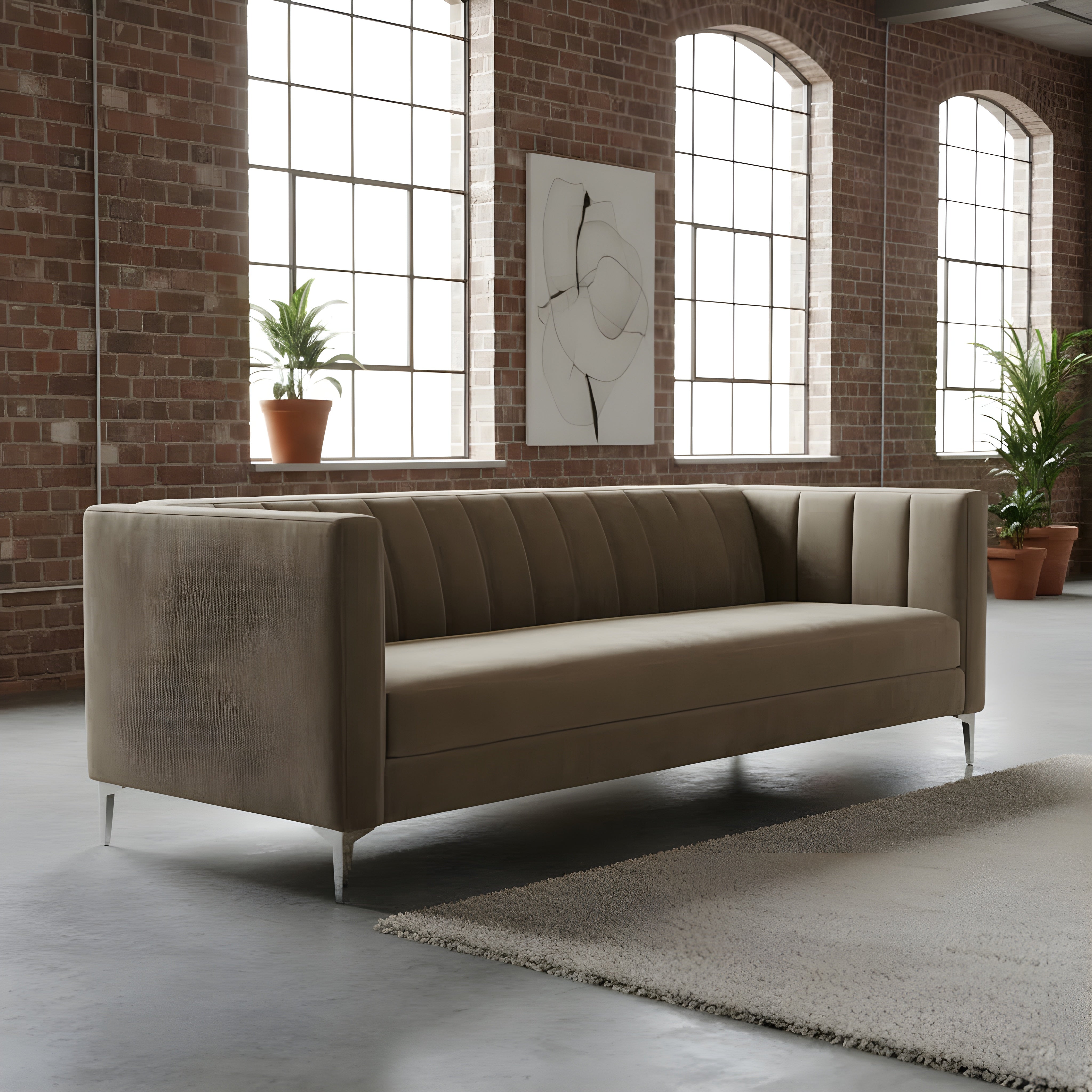 Aureon Linear Luxe Sofa