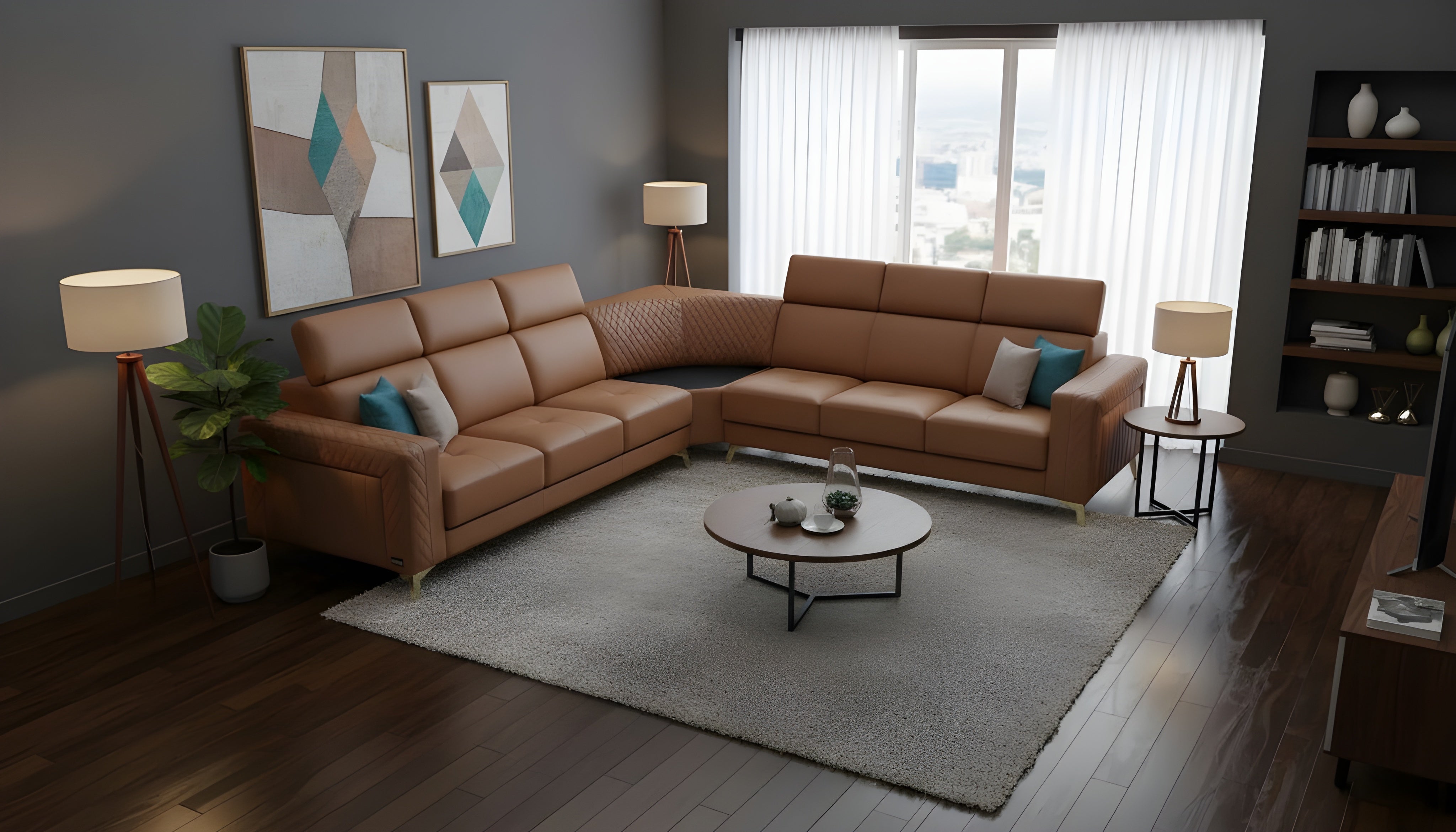 Velar Crest Modular Sectional