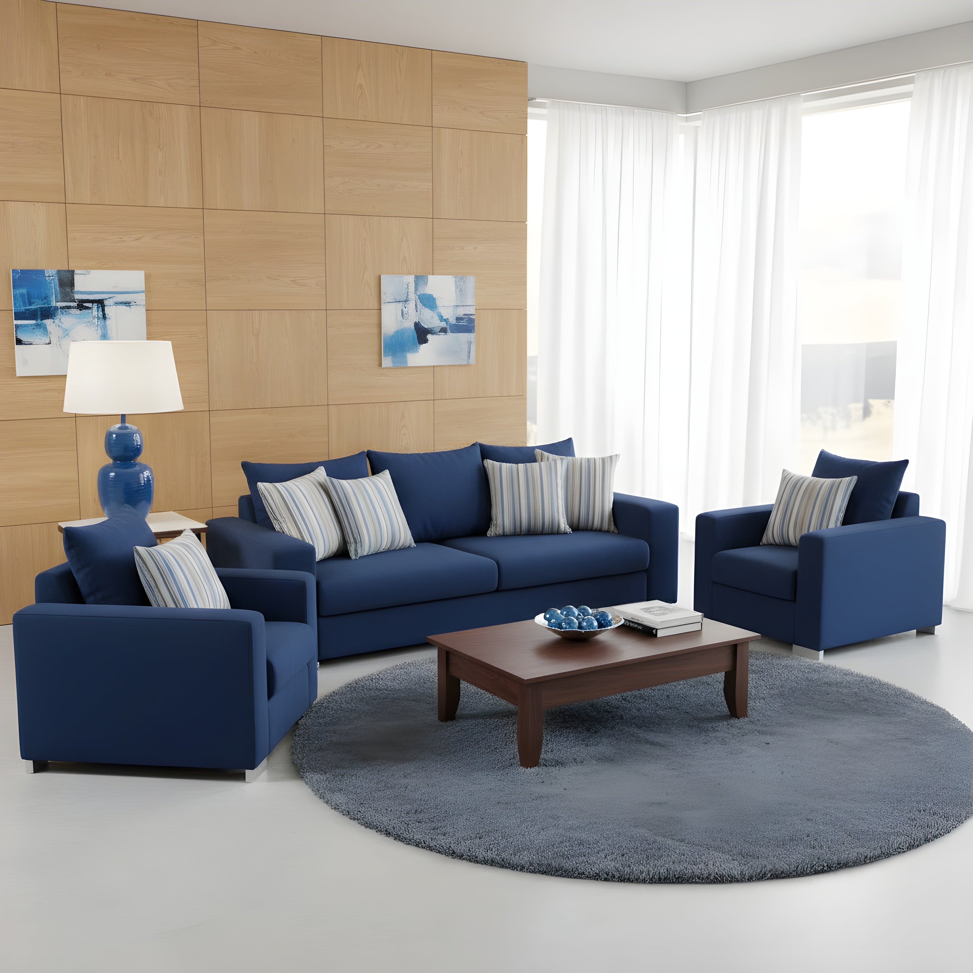 Azure Haven Sofa Ensemble