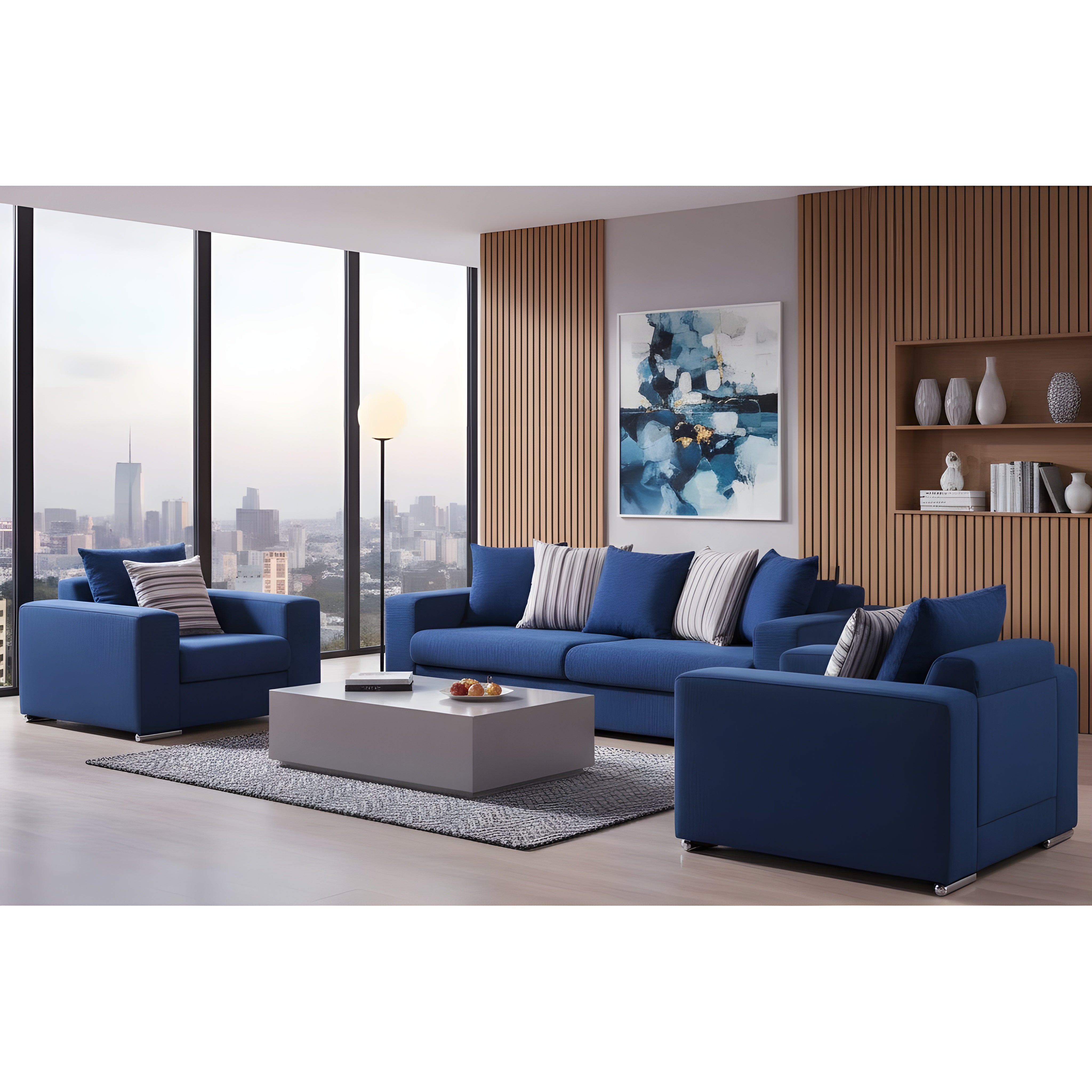 Azure Haven Sofa Ensemble