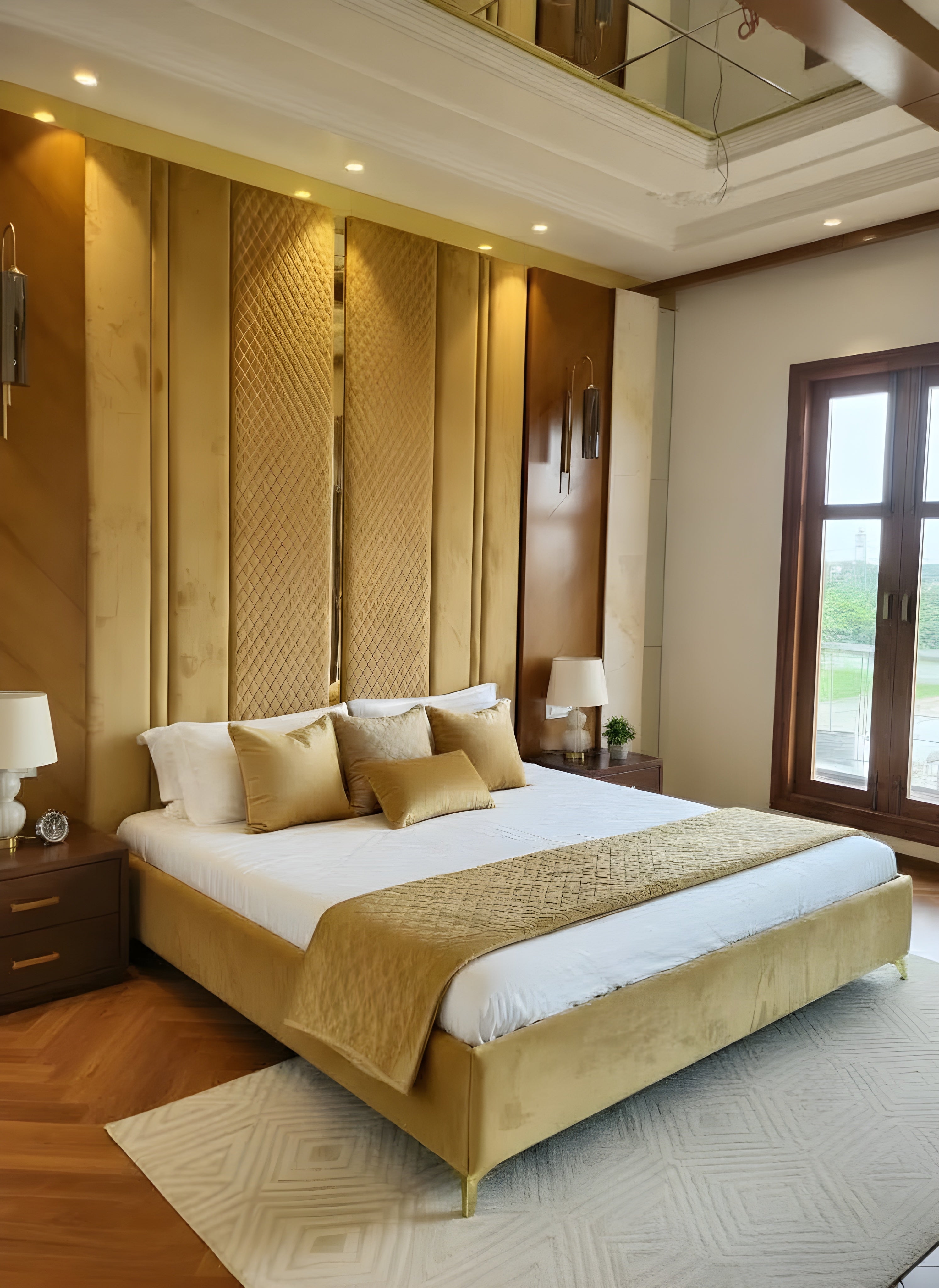 Aurelius Signature Panel King Bed