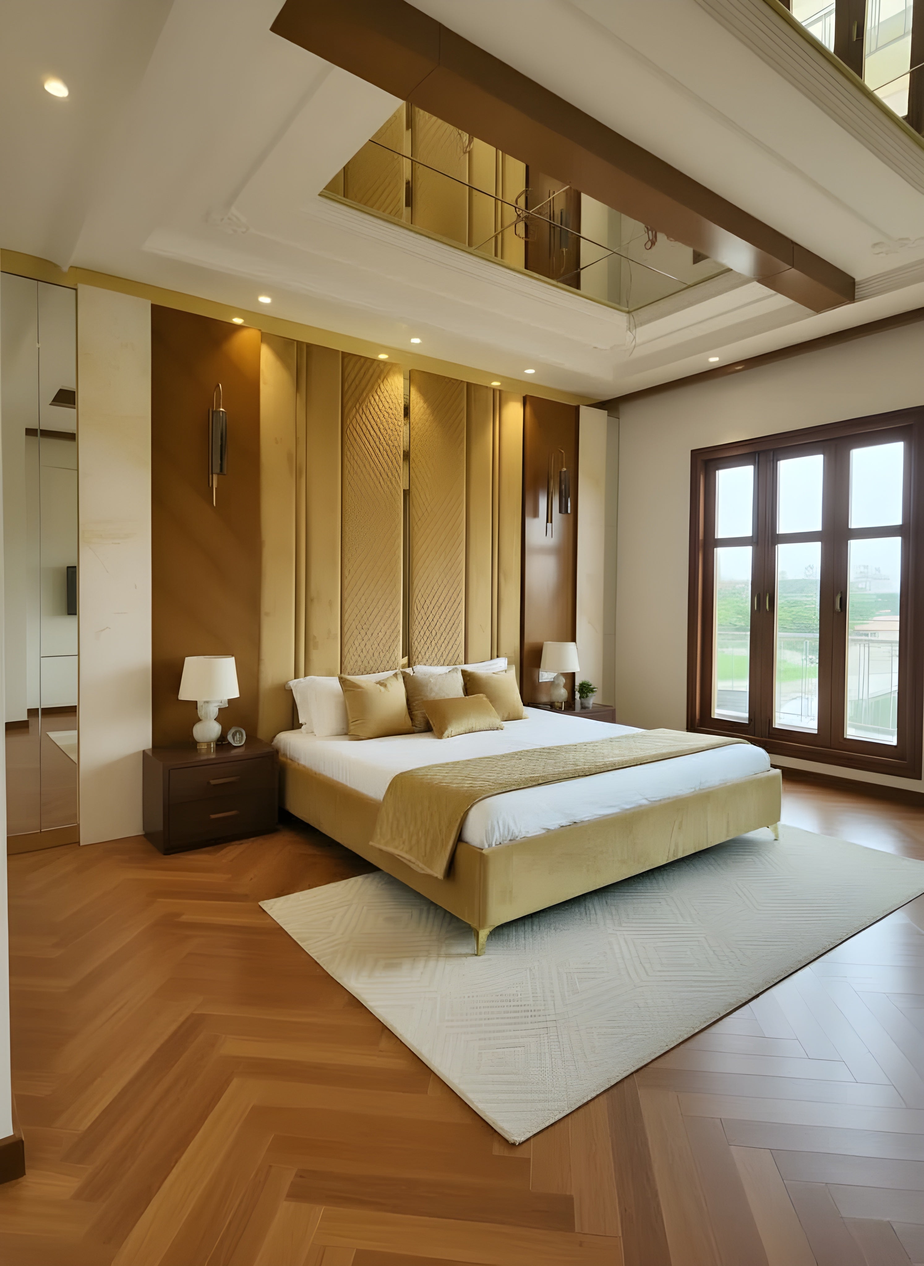 Aurelius Signature Panel King Bed